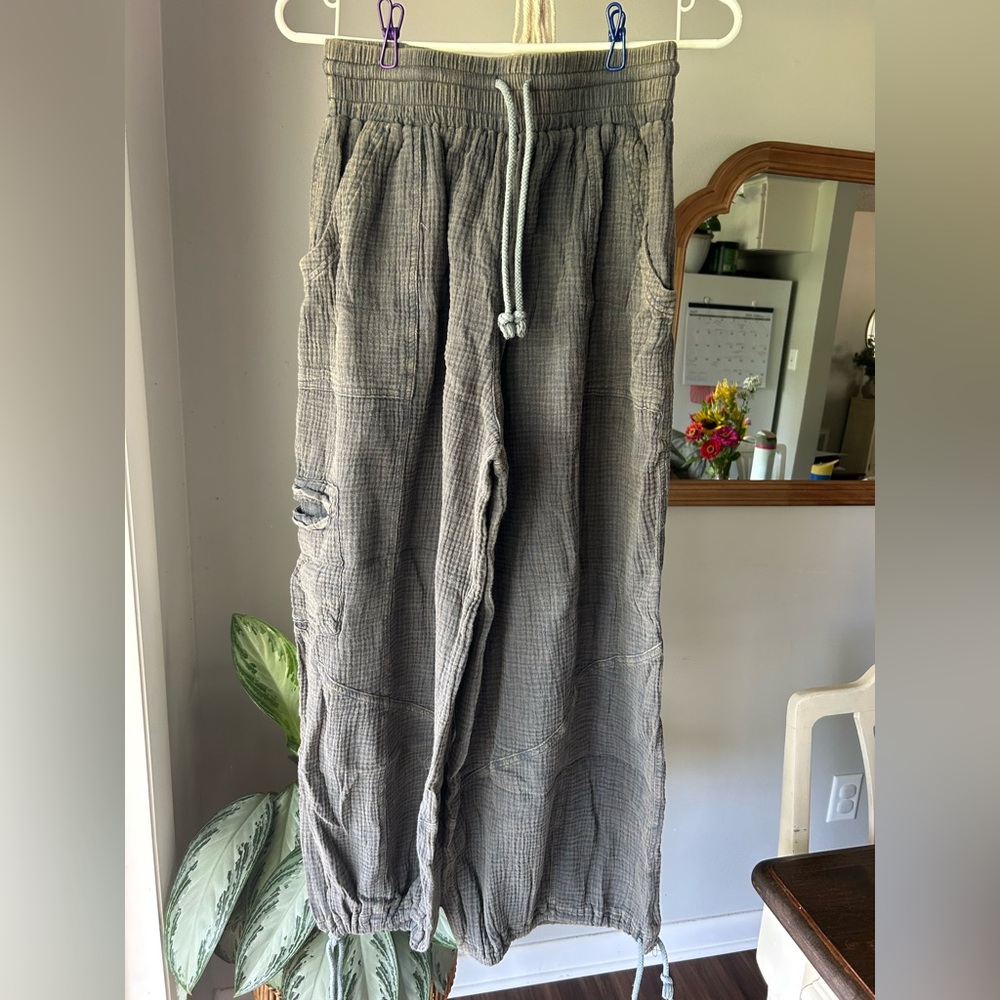 Carly Jean Los Angeles Charcoal Andi Pants